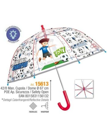 Parapluie Perletti Fibre de Verre 67 cm Enfant Football