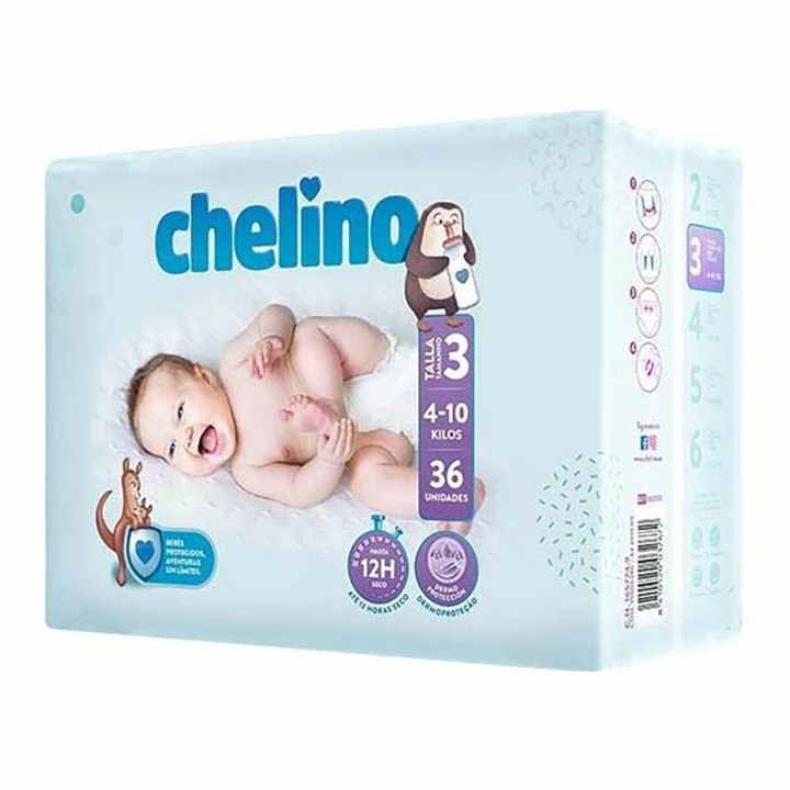 Pannolini usa e getta Chelino (36 uds)