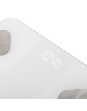 Báscula Digital de Baño Adler AD 8186w Blanco Vidrio templado 180 kg