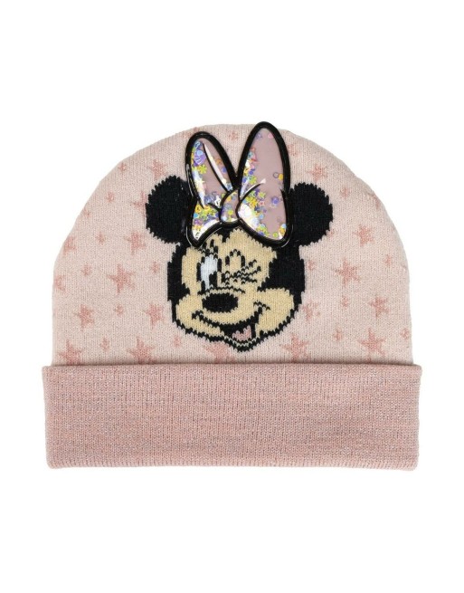 Gorro Infantil Minnie Mouse Rosa