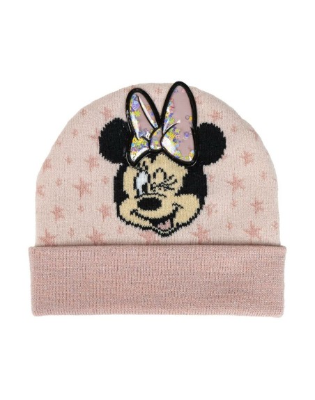 Berretto per Bambini Minnie Mouse Rosa
