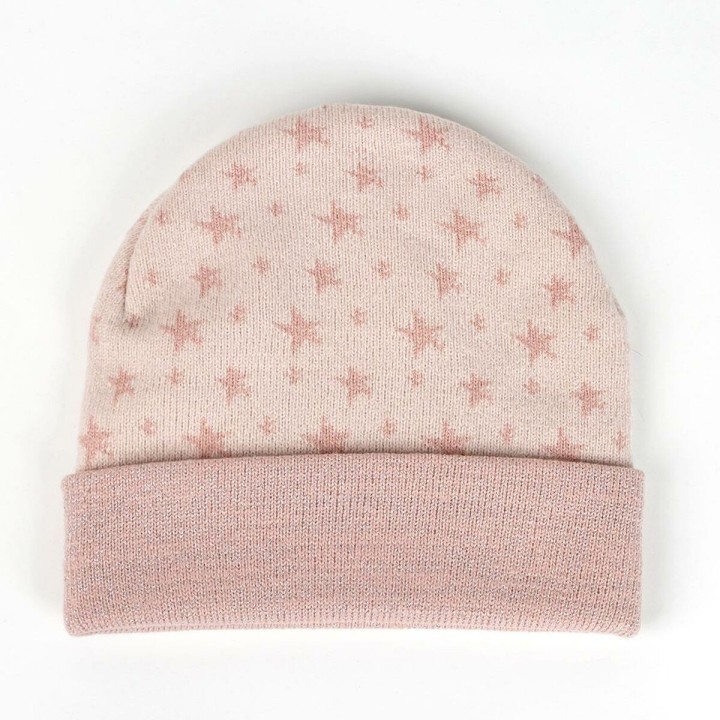 Gorro Infantil Minnie Mouse Rosa