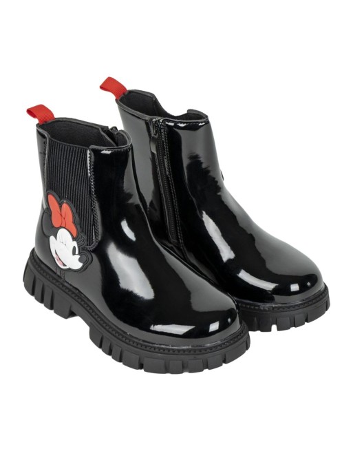 Stivali Casual per Bambini Minnie Mouse Nero
