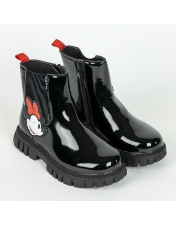 Botas Casual Infantiles Minnie Mouse Negro