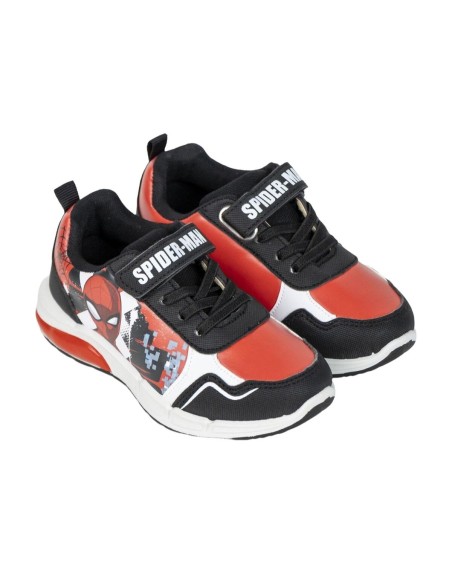 Zapatillas Deportivas con LED Spider-Man Rojo