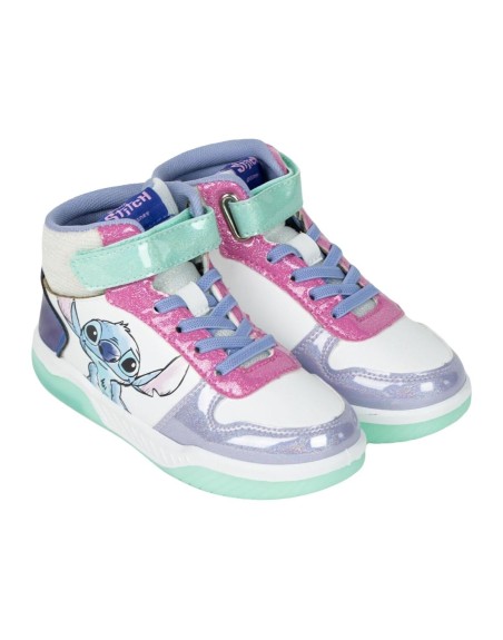 Baskets LED Stitch Blanc