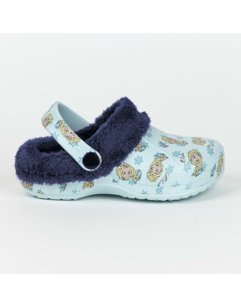 House Slippers Frozen Light Blue