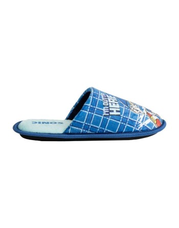 House Slippers Sonic Blue
