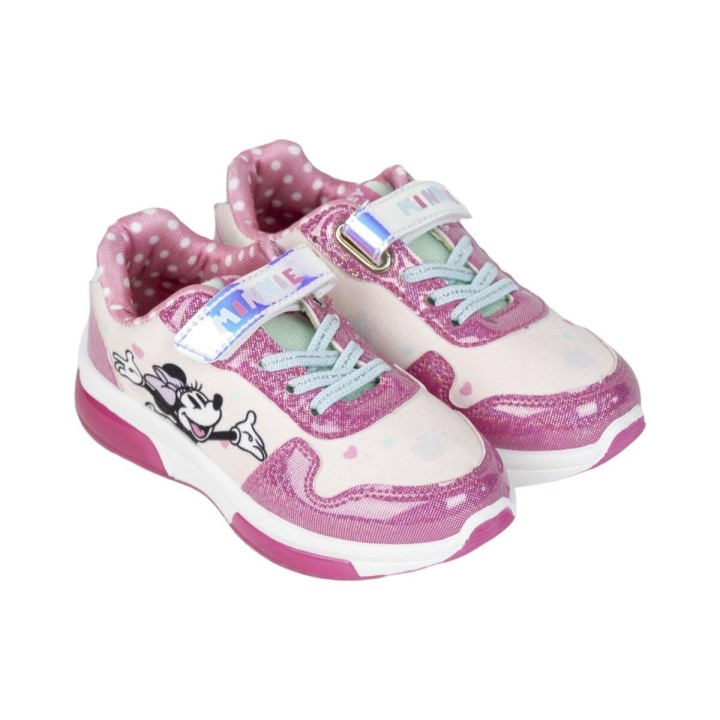 LED Træningssko Minnie Mouse Pink