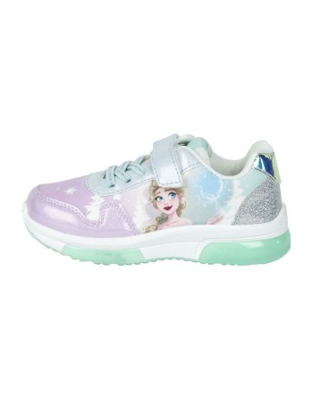 Zapatillas Deportivas con LED Frozen Azul claro