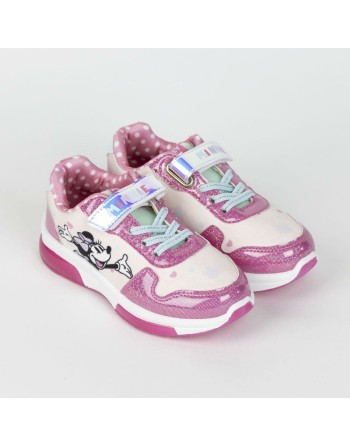 Scarpe Sportive con LED Minnie Mouse Rosa