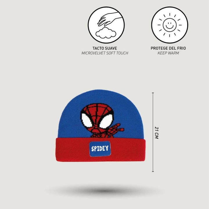 Børnehat Spidey Blå (Onesize)