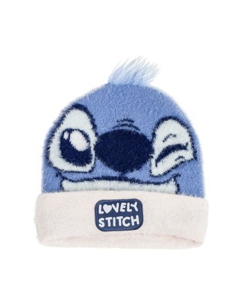 Bonnet enfant Stitch Bleu