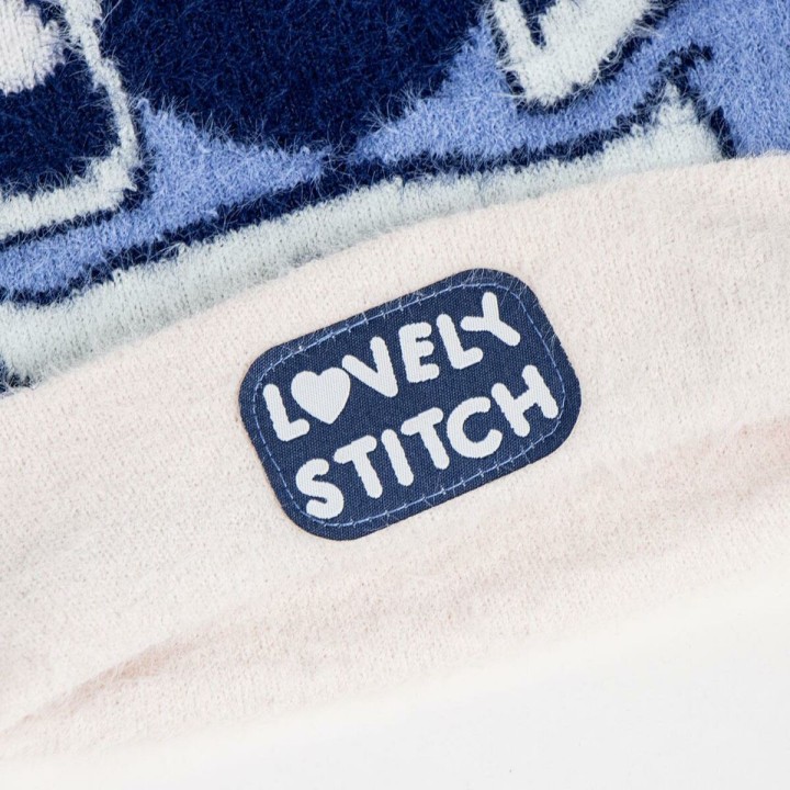 Børnehat Stitch Blå
