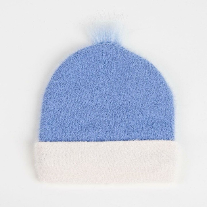 Børnehat Stitch Blå