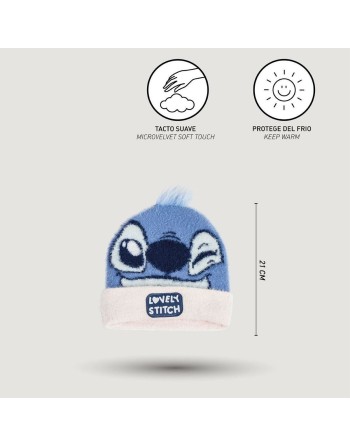 Child Hat Stitch Blue