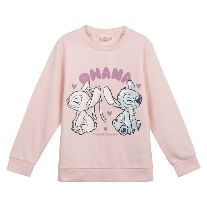 Sweaters uden Hætte Stitch Pink