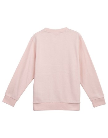 Sweatshirt without Hood Stitch Pink