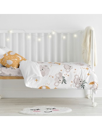 Set di Lenzuola per Culla HappyFriday MOSHI MOSHI Multicolore Culla Neonato