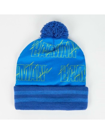 Gorro y Guantes Batman Azul