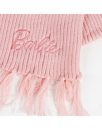 Bonne et écharpe Barbie Rose