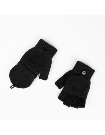 Mütze und Handschuhe Wednesday Schwarz