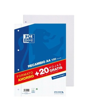 Notesblokken Oxford 90 g/m² (20 enheder)