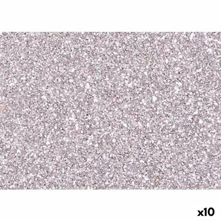 Papier Fama Silberfarben 20 x 30 cm (10 Stück)
