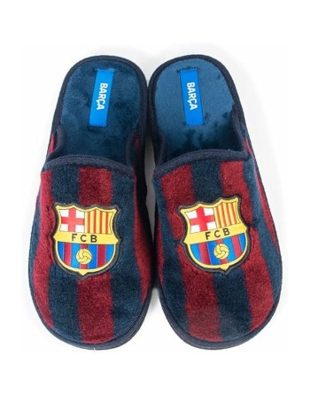 Hausschuhe F.C. Barcelona Granatrot