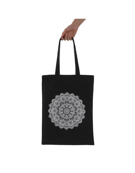 Borsa Donna Versa Nero 36 x 48 x 36 cm Mandala