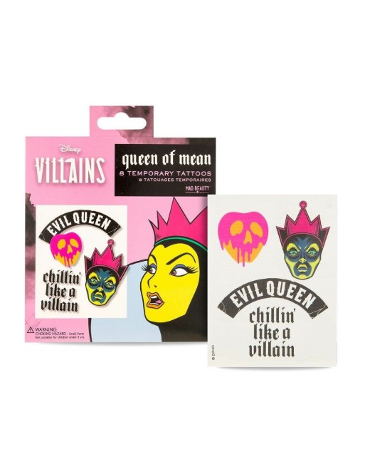 Temporary Tattoos Mad Beauty Disney Villains Evil Queen