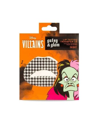 Tatuaggi Temporanei Mad Beauty Disney Villains Cruella Labbra