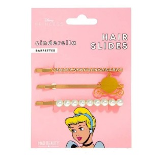 Hårnål Mad Beauty DIsney Princess Cinderella Gylden (3 pcs)