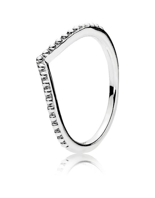 Damenring Pandora WISHBONE SILVER 10