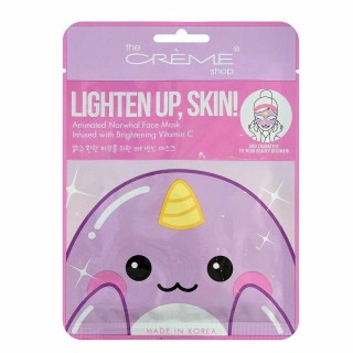 Ansigtsmaske The Crème Shop Lighten Up, Skin! Narwhal (25 g)
