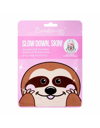 Ansigtsmaske The Crème Shop Slow Dawn, Skin! Sloth (25 g)