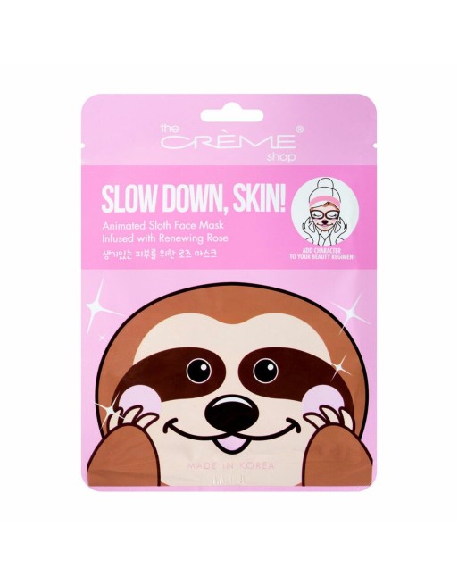 Ansigtsmaske The Crème Shop Slow Dawn, Skin! Sloth (25 g)