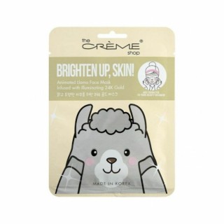 Ansigtsmaske The Crème Shop Brighten Up, Skin! Llama (25 g)
