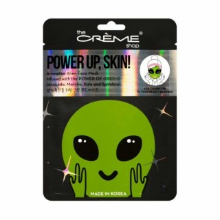 Ansigtsmaske The Crème Shop Power Up, Skin! Alien (25 g)