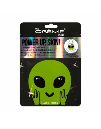 Ansigtsmaske The Crème Shop Power Up, Skin! Alien (25 g)