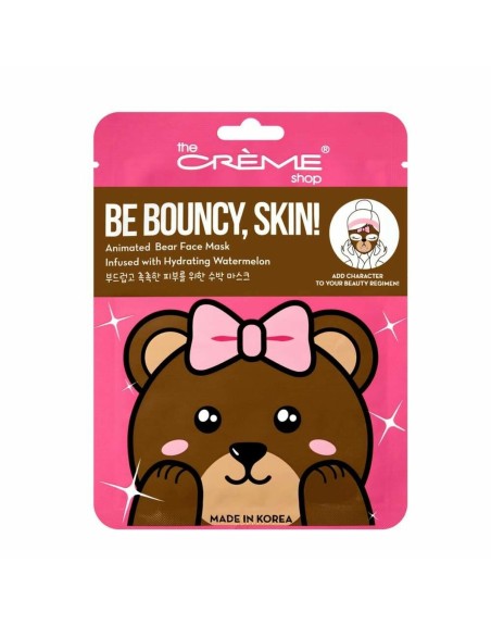 Ansigtsmaske The Crème Shop Be Bouncy, Skin! Bear (25 g)