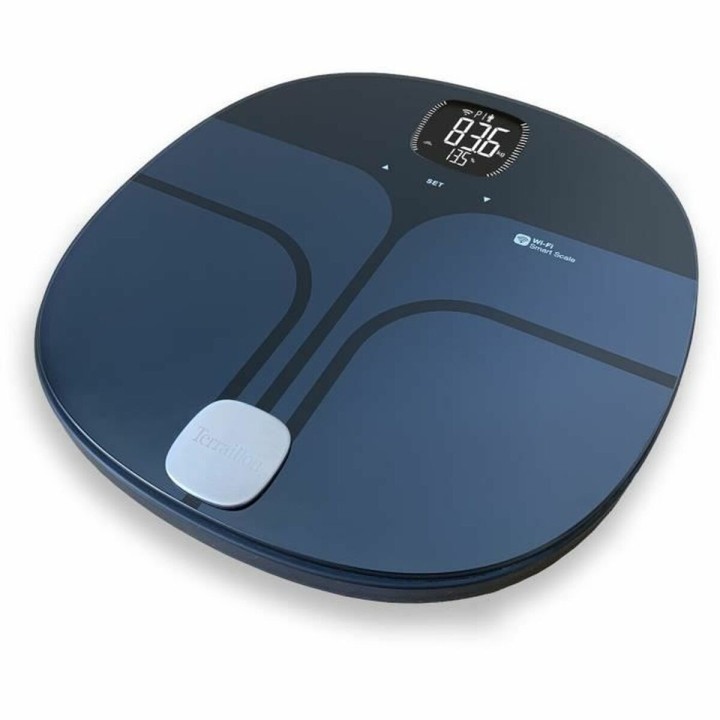 Digital badevægt Terraillon Master Coach Blå Sort Sort/Blå Plastik 180 kg 2 Kg