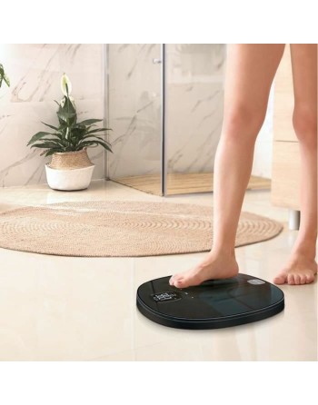 Báscula Digital de Baño Terraillon Master Coach Azul Negro Negro/Azul Plástico 180 kg 2 Kg