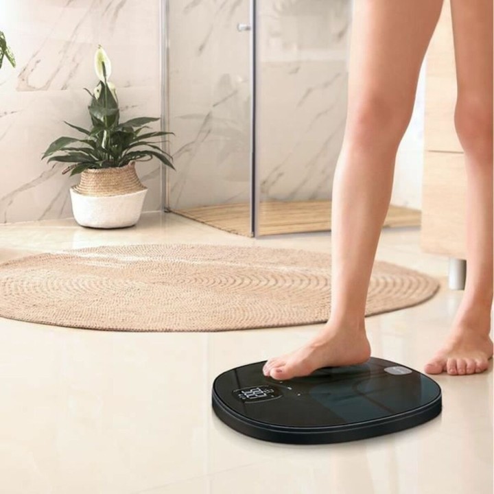 Digital badevægt Terraillon Master Coach Blå Sort Sort/Blå Plastik 180 kg 2 Kg