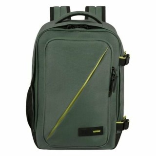 Lässiger Rucksack American Tourister Take2cabin grün