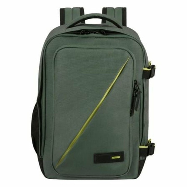 Lässiger Rucksack American Tourister Take2cabin grün