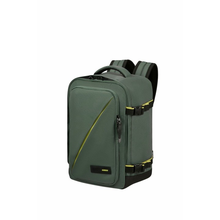 Lässiger Rucksack American Tourister Take2cabin grün
