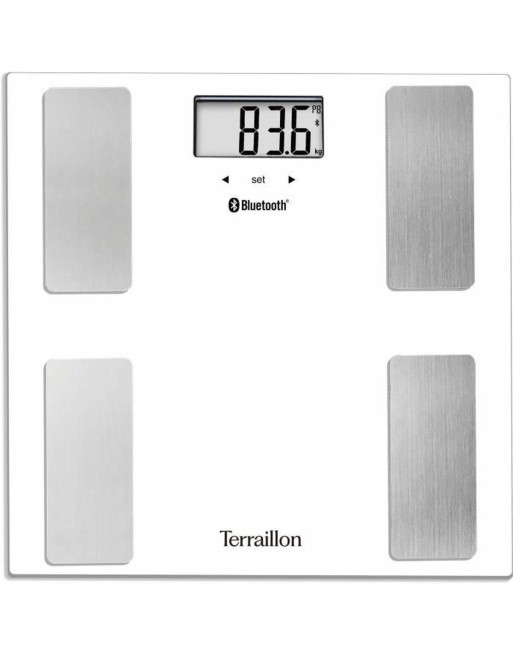 Digital badevægt Terraillon 15114 Hvid 160 kg