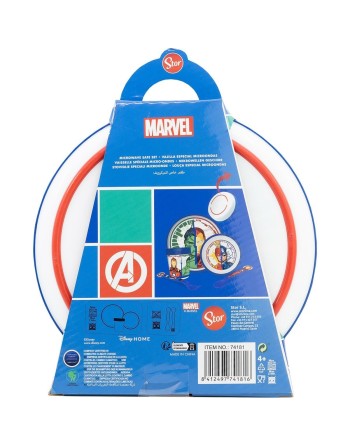 Kindergeschirr-Set The Avengers CZ11304 Kunststoff (5 Stücke)