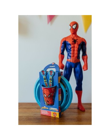 Kindergeschirr-Set Spider-Man CZ11313 Kunststoff (5 Stücke)